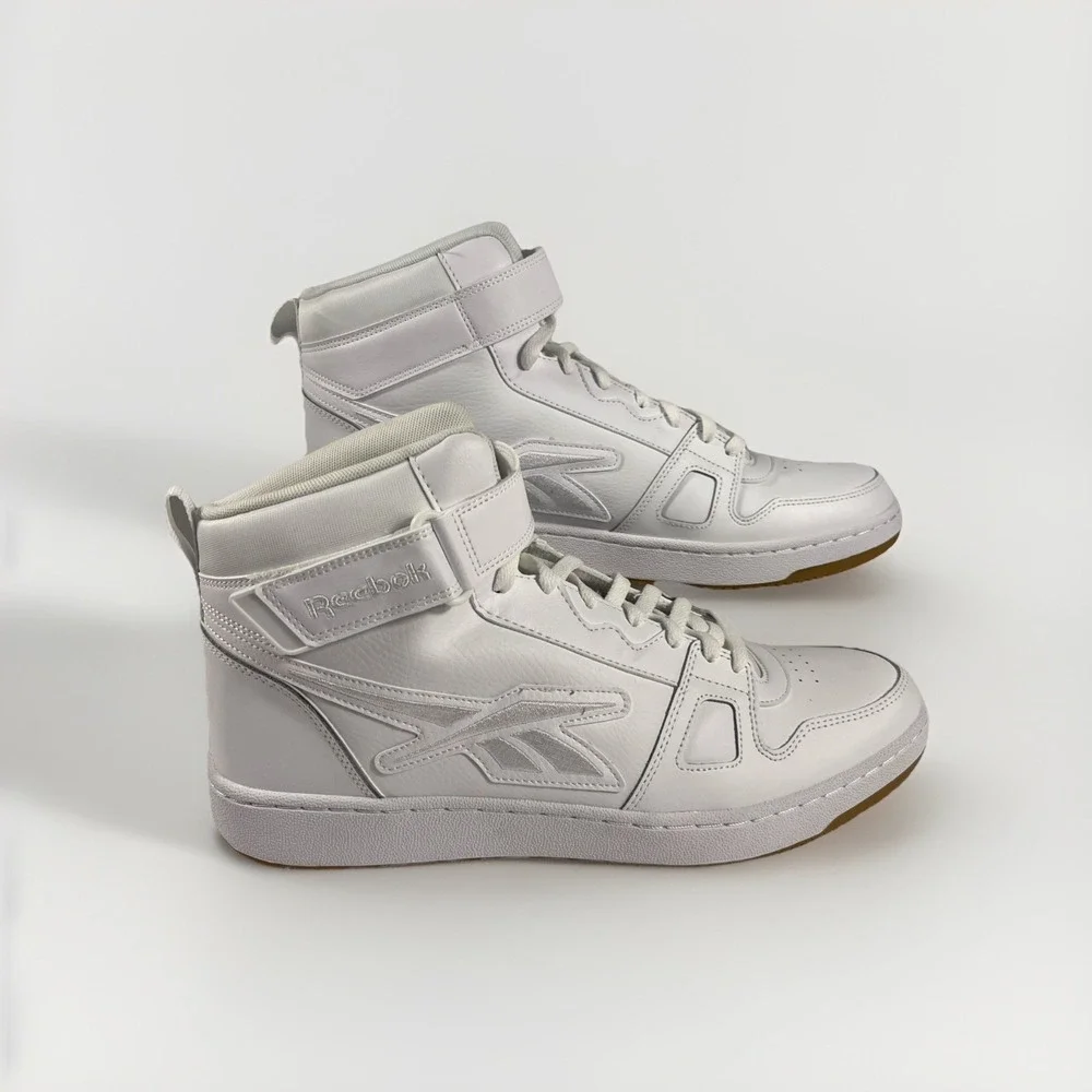 Reebok Resonator Mid GW9793 Men's White Leather Sneakers 13 - Picture 1 of 6